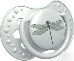 Lovi Smoczek silikonowy dynamiczny 0-3m 2 szt Botanic Boy 3