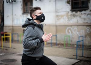 Maska antysmogowa Broyx Delta black r. M 11