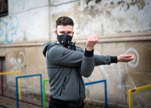 Maska antysmogowa Broyx Delta black r. L 11