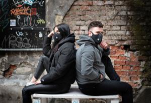 Maska antysmogowa Broyx Delta black r. L 12