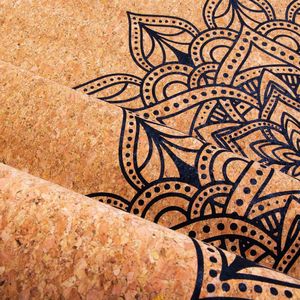 Spokey Mata do jogi SAVASANA zielona 4