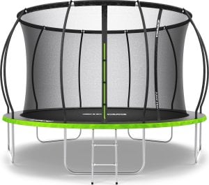 Trampolina ogrodowa Zipro Jump Pro Premium z siatką wewnętrzną 12FT 374cm 1