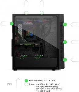 Obudowa SilentiumPC Armis AR6Q Evo TG ARGB (SPC256) 15