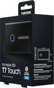 Dysk zewnętrzny SSD Samsung T7 Touch 1TB Czarny (MU-PC1T0K/WW) 13