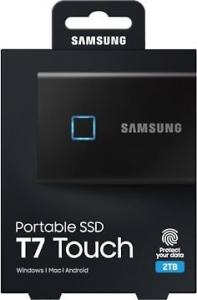 Dysk zewnętrzny SSD Samsung T7 Touch 2TB Czarny (MU-PC2T0K/WW) 13