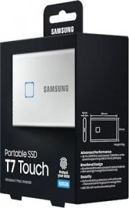 Dysk zewnętrzny SSD Samsung T7 Touch 1TB Srebrny (MU-PC1T0S/WW) 17