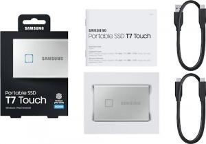 Dysk zewnętrzny SSD Samsung T7 Touch 1TB Srebrny (MU-PC1T0S/WW) 18
