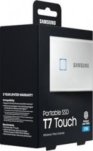 Dysk zewnętrzny SSD Samsung T7 Touch 2TB Srebrny (MU-PC2T0S/WW) 15