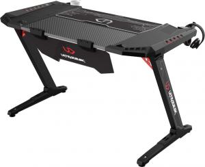 Biurko Ultradesk Rocket Czarne 128 cmx68 cm 3