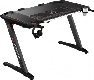 Biurko Ultradesk Rocket Czarne 128 cmx68 cm 4