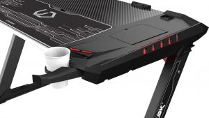 Biurko Ultradesk Rocket Czarne 128 cmx68 cm 7