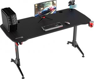 Biurko Pro-Gamer D6000 XXL Czarne 160 cmx66 cm 4