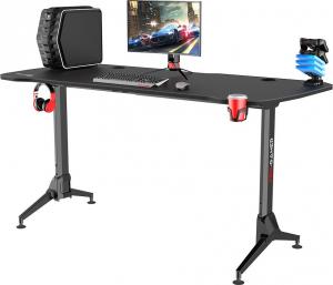 Biurko Pro-Gamer D6000 XXL Czarne 160 cmx66 cm 7