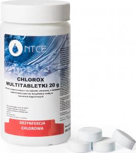 NTCE Chemia basenowa Chlorox Multitabletki 20g bakteriobójcze i dezynfekujące 1kg 1