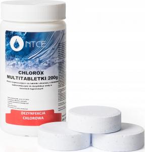 NTCE Chemia basenowa Chlorox Multitabletki 200g bakteriobójcze i dezynfekujące 1kg 1