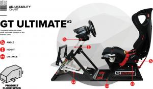 Next Level Racing Kokpit GTultimate V2 (NLR-S001) 9