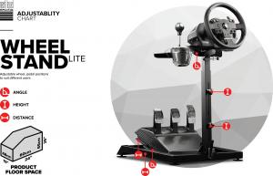 Next Level Racing Stojak Wheel Stand Lite (NLR-S007) 10