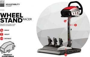 Next Level Racing Stojak Wheel Stand Racer (NLR-S014) 5