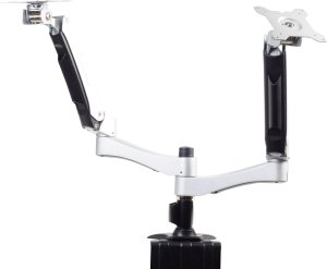 SilverStone Uchwyt biurkowy na 2 monitory do 24" ARM22SC (SST-ARM22SC) 3