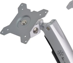 SilverStone Uchwyt biurkowy na 2 monitory do 24" ARM22SC (SST-ARM22SC) 6