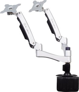 SilverStone Uchwyt biurkowy na 2 monitory do 24" ARM22SC (SST-ARM22SC) 2