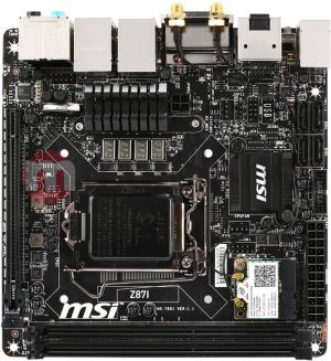 Płyta główna MSI Z87I DualDDR3-1600, SATA3, RAID, HDMI, mITX (Z87I) 1