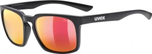 Uvex Okulary lgl 35 Black matt Red 1