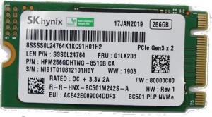 Dysk SSD SK Hynix BC501 256 GB M.2 2242 (HFM256GDHTNG) - demontaż 1