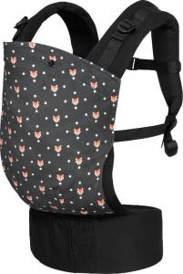 Dromader Nosidełko ergonomiczne Fox czarne 3