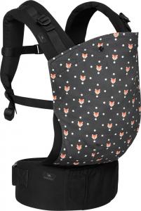 Dromader Nosidełko ergonomiczne Fox czarne 4