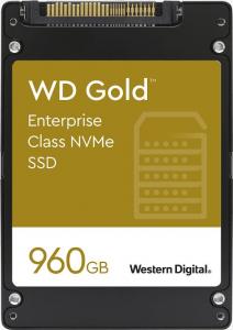 Dysk SSD WD Gold 960 GB U.2 PCI-E x4 Gen3.1 NVMe (WDS960G1D0D) 1