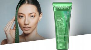 Eveline Żel multifunkcyjny aloesowy 99% Aloe Vera Shooting Gel 250ml 3