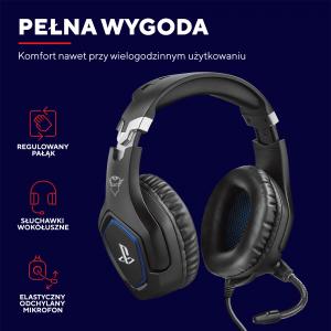 Słuchawki Trust GXT 488 Forze Niebieskie (23530) 10