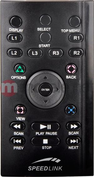 Speedlink Pilot Scud Media Remote for PS3 SL-4436-BK 1