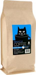 Kawa ziarnista Black Cat 80% Arabika 20% Robusta 1kg + Maseczka 2
