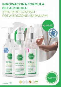 Ecocera  Żel do mycia rąk o właściwościach antybakteryjnych Medi 200ml 2