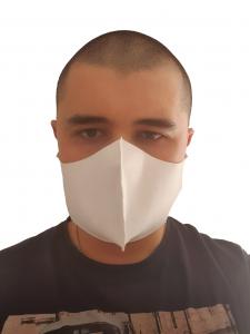 Maseczka ochronna 1-warstwowa wielokrotnego użytku mikrofibra zestaw 5 szt. 2