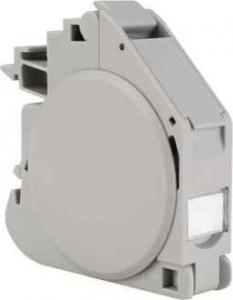 Solarix moduł przemysłowy do montażu keystona na szynie DIN szary (SXKJ-DIN-GY) 2