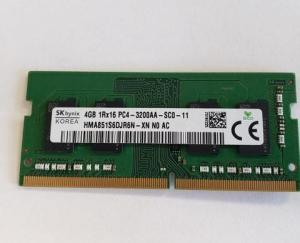 Pamięć do laptopa Hynix SK Hynix 4GB 3200 MHz DDR4 (HMA851S6DJR6N-XN NO AC 2008) - demontaż 1