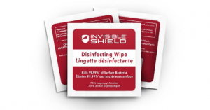 V7 Chusteczki dezynfekujące Invisible Shield do czyszczenia tabletów i smartfonów 10 szt. 2