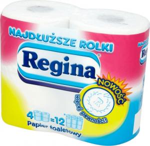 Regina papier toaletowy Najdłuższe rolki 4 sztuki 1