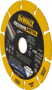 Dewalt Tarcza diamentowa do metalu Extreme Metal 125x22.23x1.3mm (DT40252-QZ) 2