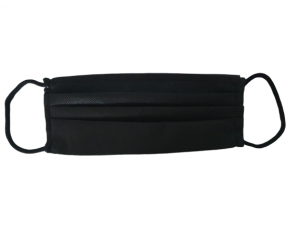 Maseczka ochronna 3-warstwowa wielokrotnego użytku zestaw 5 sztuk czarna (5942379) 3