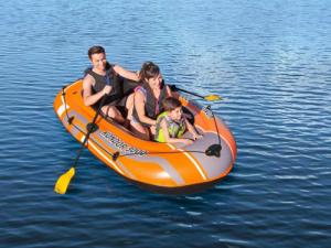 Bestway Ponton Kondor 3000 Set 242 x 141 cm + wiosła + pompka (61102) 2