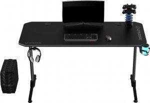 Biurko Ultradesk Frag Czarne 140 cmx60 cm 4