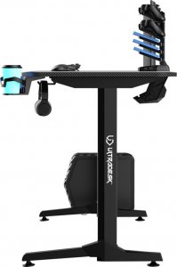 Biurko Ultradesk Frag Czarne 140 cmx60 cm 5