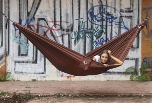 Ticket To The Moon Hamak jednoosobowy Compact Hammock Chocolate 320x155cm (TMC04) 5