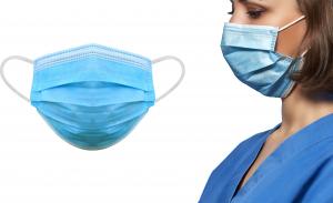 Maseczka ochronna 3-warstwowa jednorazowa zestaw 50 sztuk (5942528) 4