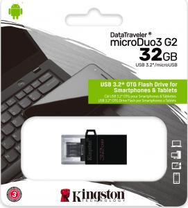 Pendrive Kingston DataTraveler microDuo 3.0 G2, 32 GB  (DTDUO3G2/32GB) 6