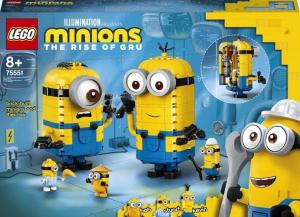 LEGO Minions Minionki z klocków i ich gniazdo (75551) 1